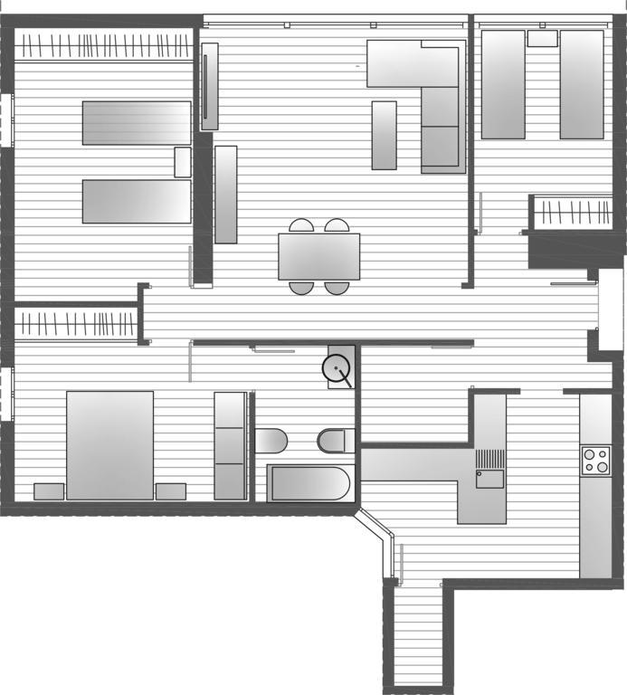 شقة فالنسيا  في Apartup Opera Tower View المظهر الخارجي الصورة